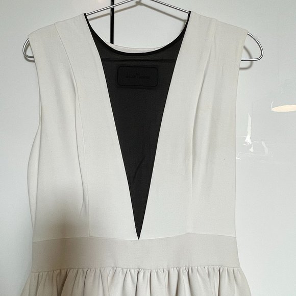 Malene Birger A/S White and Black Cocktail Dress - Picture 4 of 9